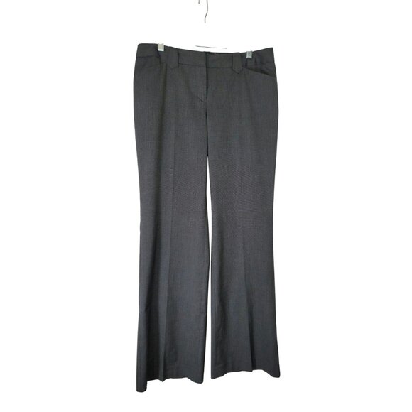 Express Design Studio Women's Editor Pants Size 8 Polyester Blend Gray READ - Picture 1 of 13